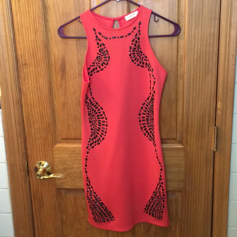 Agaci Mini pink dress